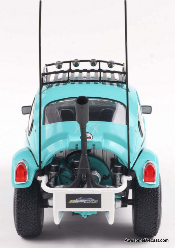 1976 Volkswagen Beetle All Road, Miami Green 1:18 Diecast Model Car by Solido