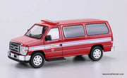 Ford E350 Super Duty Wagon Van: Los Angeles Fire Department 1:64 Diecast Model Vehicle by 596 Model