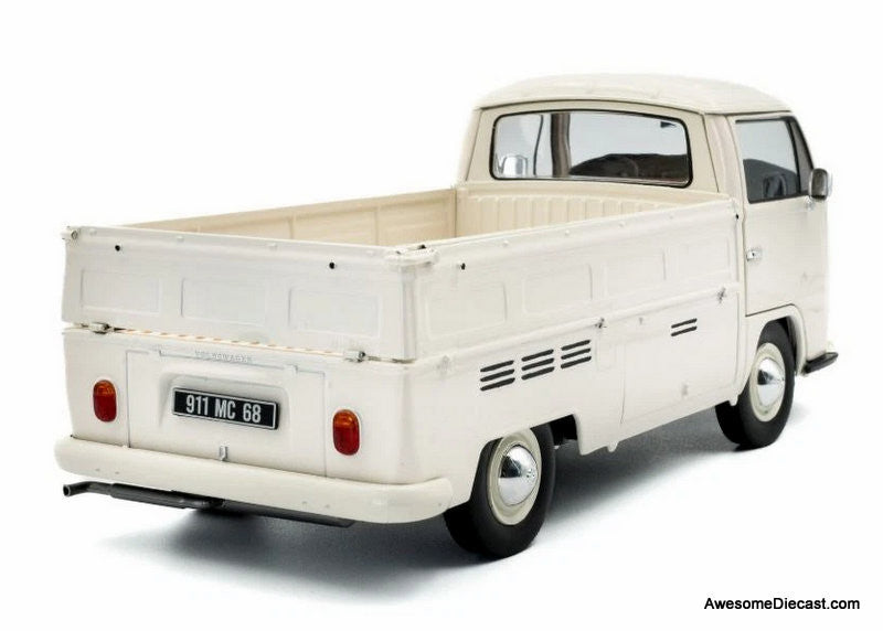 1968 Volkswagen Type 2 Pick-Up, White 1:18 Diecast Model Vehicle by Solido