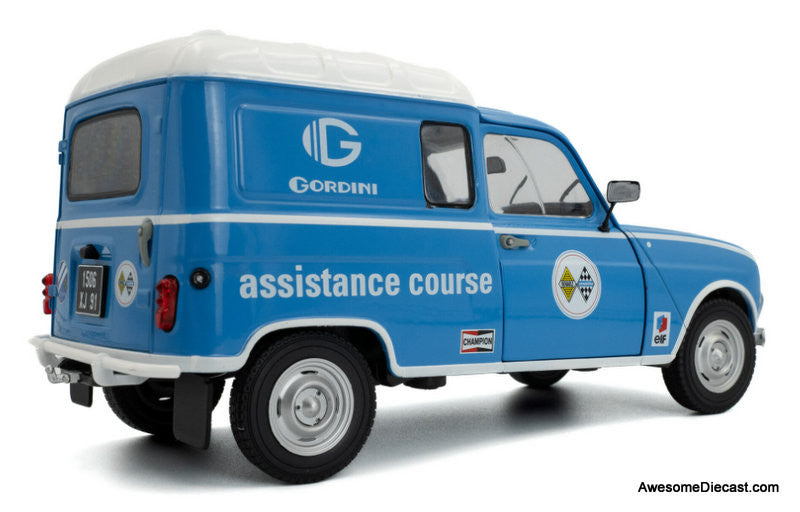 1976 Renault 4LF4 Delivery Van: Gordini Service 1:18 Diecast Model Van by Solido