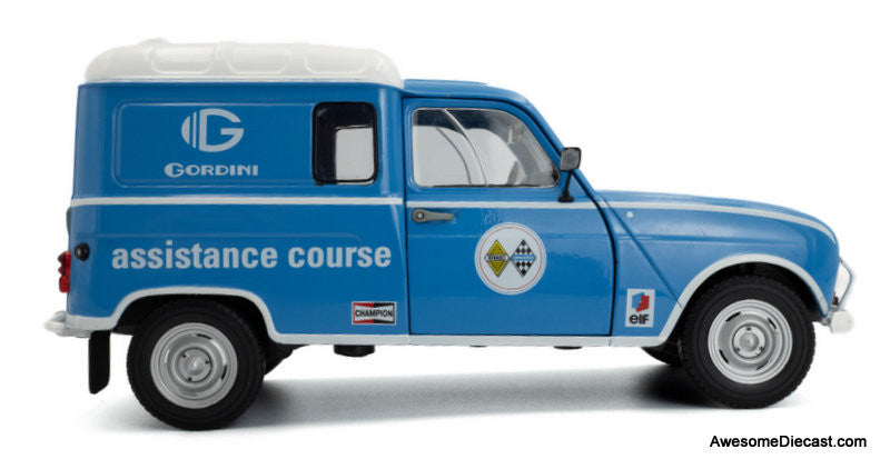 1976 Renault 4LF4 Delivery Van: Gordini Service 1:18 Diecast Model Van by Solido
