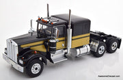 Road Kings 1:18 Kenworth W900 Tractor, Black/Gold
