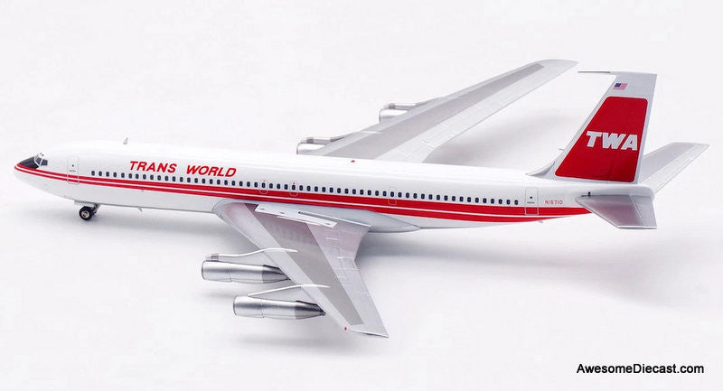 Boeing 707-300 (TWA) Trans World Airlines (Reg #N18710) 1:200 Diecast Model Plane by Inflight 200