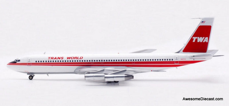 Boeing 707-300 (TWA) Trans World Airlines (Reg #N18710) 1:200 Diecast Model Plane by Inflight 200