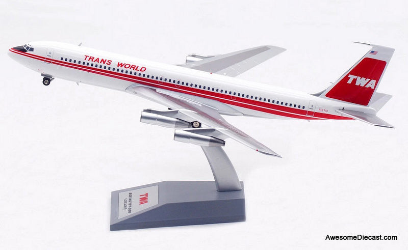 Boeing 707-300 (TWA) Trans World Airlines (Reg #N18710) 1:200 Diecast Model Plane by Inflight 200
