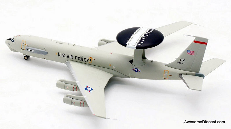 Boeing 707 E-3B Sentry United States Air Force 1:200 Diecast Model Plane by Inflight 200