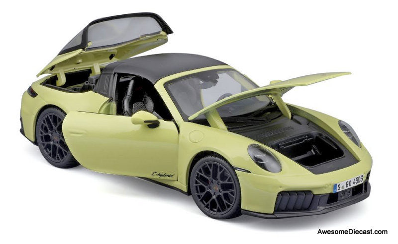 新品 Maisto 1/18 Porsche 911 Targa 4 GTS Maisto Porsche 911 992.2 Targa 4 GTS Hybrid Guards Red 1:18 – STM