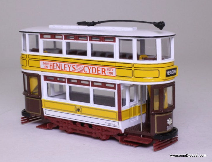 Corgi 1:72 Double Deck Tram Closed Top/Closed Platform, Leeds Corporation: Destination, Yeadon