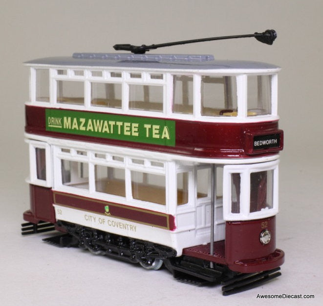Corgi 1:72 Double Deck Tram, Closed Top/Closed Platform, City of Coventry: Destination, Bedworth