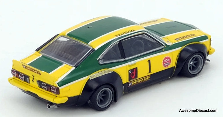 Mazda RX3 Savanna #1 Katayma Racing 1:64 Diecast Model Car by Inno64
