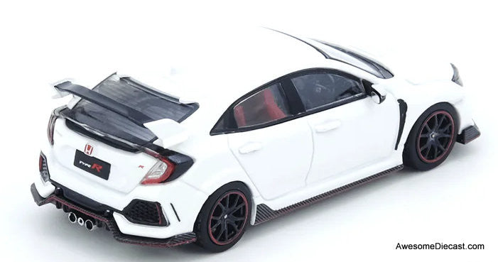 Honda Civic Type R (FK8), White 1:64 Diecast Model Car by Inno64