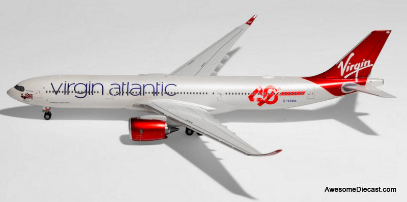Airbus A330-900: Virgin Atlantic (Reg #G-VSRB) 40th Anniversary 1:200 Diecast Model Plane by Gemini 200