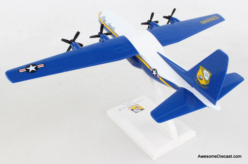 Lockheed C-130 Hercules USMC Blue Angels 1:150 ABS Plastic Model Plane by Sky Marks