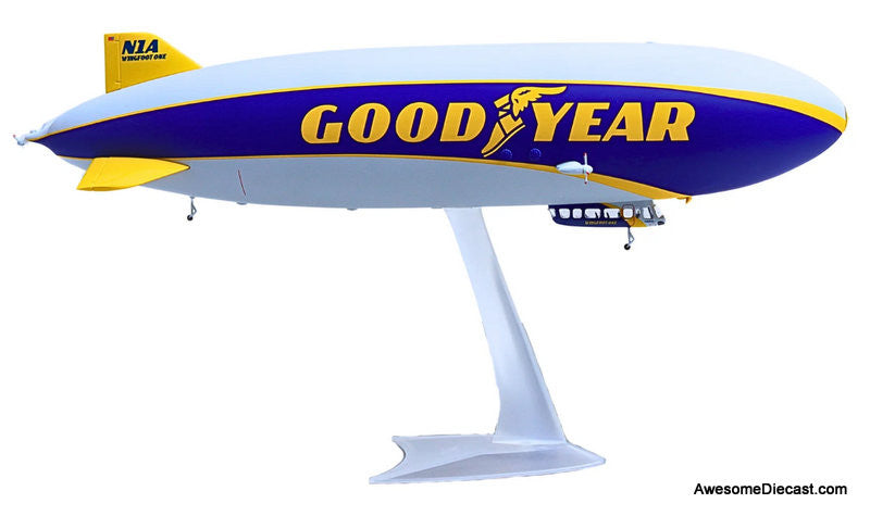Goodyear Zeppelin NT "Wingfoot One" 1:200 ABS Plastic Airship by Herpa