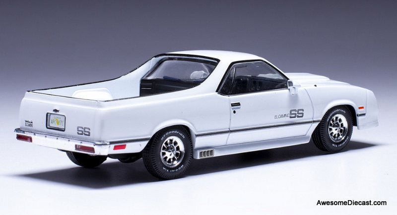 1987 Chevrolet El Camino SS, White 1:43 Diecast Model Car by IXO