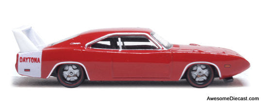 1969 Dodge Charger Daytona, Red 1:87 Diecast Model Car by Oxford Diecast