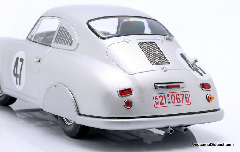 1951 Porsche 356 SL #47 24Hr Le Mans 1:18 Diecast Model Car by Werk83