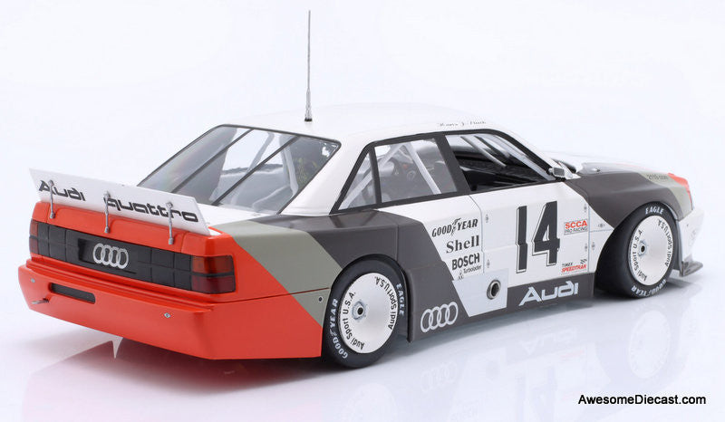 1988 Audi 200 Quattro #14 1:18 Diecast Model Car by Werk83