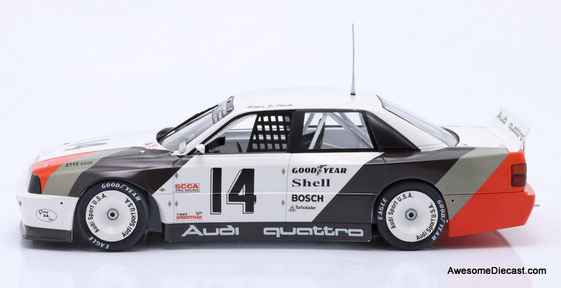 1988 Audi 200 Quattro #14 1:18 Diecast Model Car by Werk83