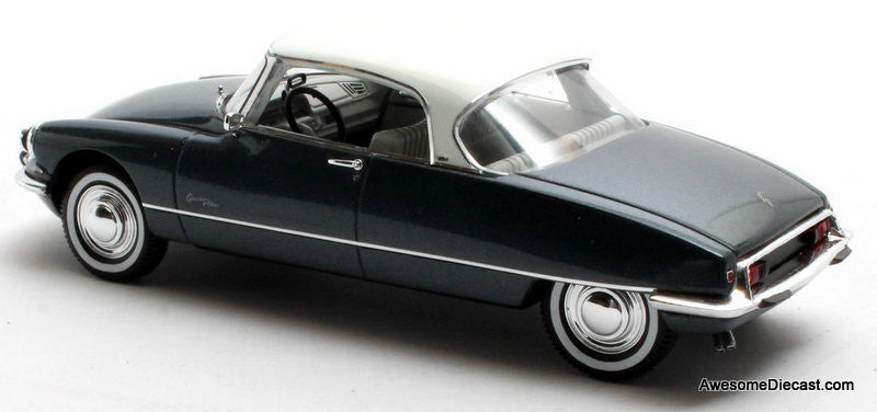 Citroen DS21 Grand Palais Coupe, Blue Metallic 1:43 Resin Cast Model Car by Matrix