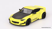 Nissan Z Pandem, Ikazuchi Yellow 1:64 Diecast Model Car by Mini GT