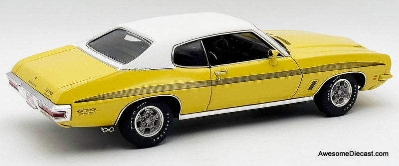 1972 Pontiac GTO LeMans, Monarch Yellow 1:18 Diecast Model Car by ACME