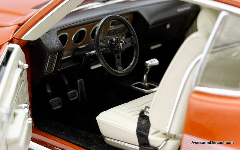 1972 Pontiac GTO LeMans, Sundance Orange 1:18 Diecast Model Car by ACME