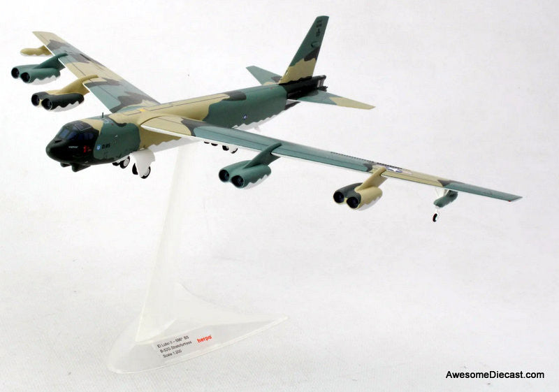 Boeing B-52G 596TH BS Operation Secret Squirrel 1:200 Diecast Model Plane by Herpa