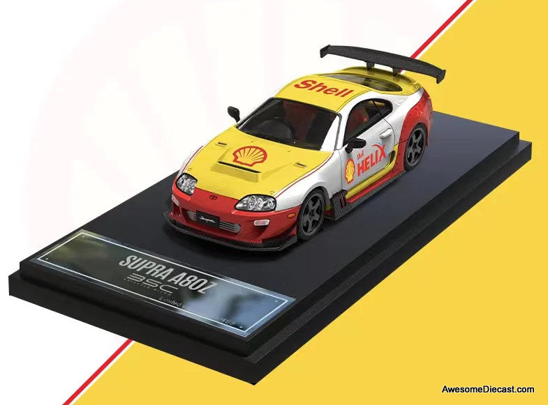 Shell Series (Mazda RX-7/Supra A80/Scania Transport Vehicle) 1:64 Diecast Model Vehicles by BriScale