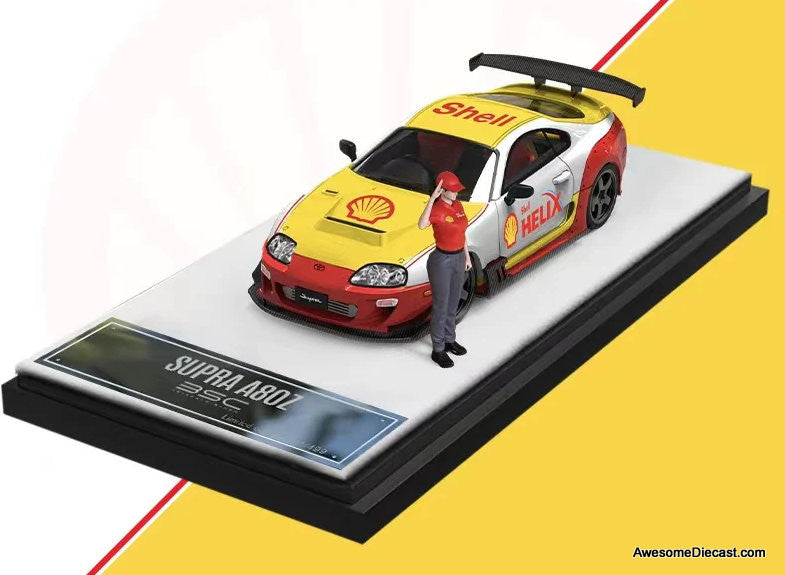 Shell Series (Mazda RX-7/Supra A80/Scania Transport Vehicle) 1:64 Diecast Model Vehicles by BriScale