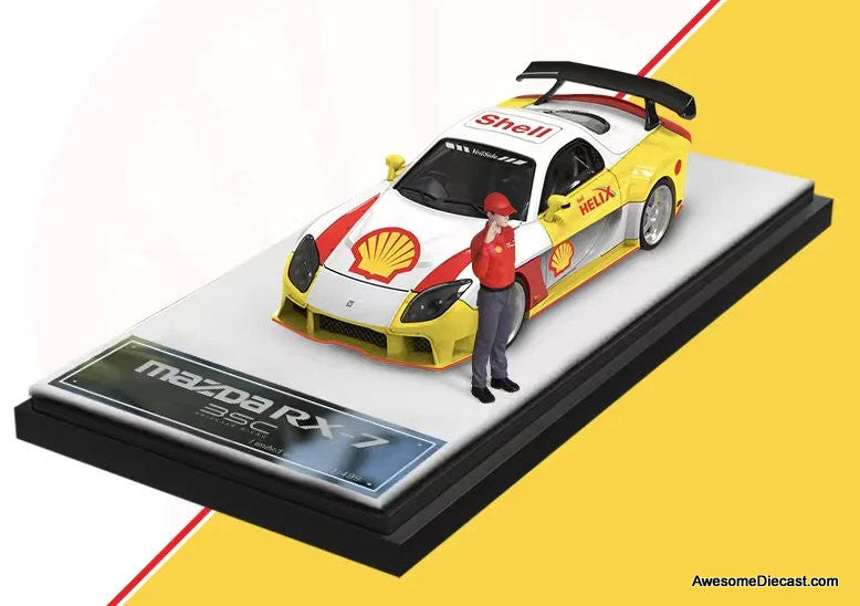Shell Series (Mazda RX-7/Supra A80/Scania Transport Vehicle) 1:64 Diecast Model Vehicles by BriScale
