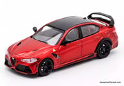 Alfa Romeo Giulia GTAm, Metallic Red 1:64 Diecast Model Car by DCT