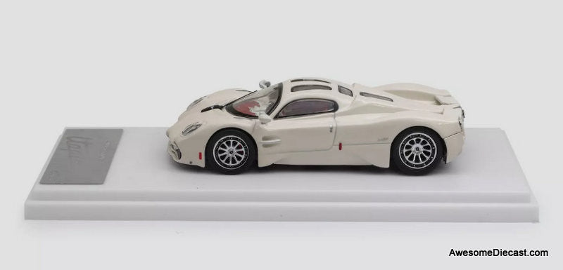 Pagani Utopia, Off White 1:64 Diecast Model Car by XF Model