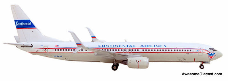 Boeing 737-900ER: United Airlines/Continental Retro (Reg#N74535) 1:400 Diecast Model Plane by Gemini Jets