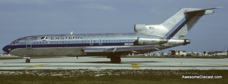 Boeing 727-100: Eastern Airlines (Reg #N812ON) 1:200 Diecast Model