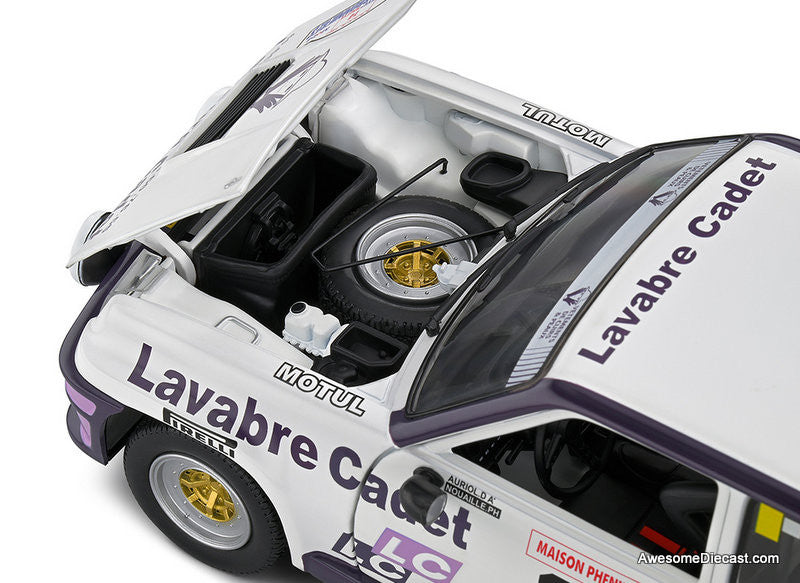 1983 Renault 5 GT Turbo #14 Rallye Lyon Charbonnières 1:18 Diecast
