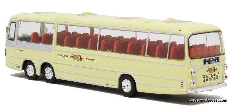 1967 Bedford VAL Plaxton Panorama: Wallace Arnold 1:72 Diecast Model Bus by Atlas