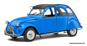 1982 Citroen 2CV6, Petrol Blue 1:18 Diecast Model Car by Solido