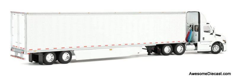 Freightliner Cascadia Fifth Generation Day Cab, White 1:64 Diecast Model Truck DCP by FG