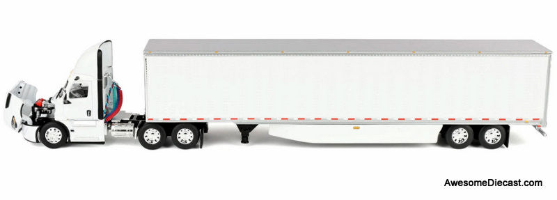 Freightliner Cascadia Fifth Generation Day Cab, White 1:64 Diecast Model Truck DCP by FG