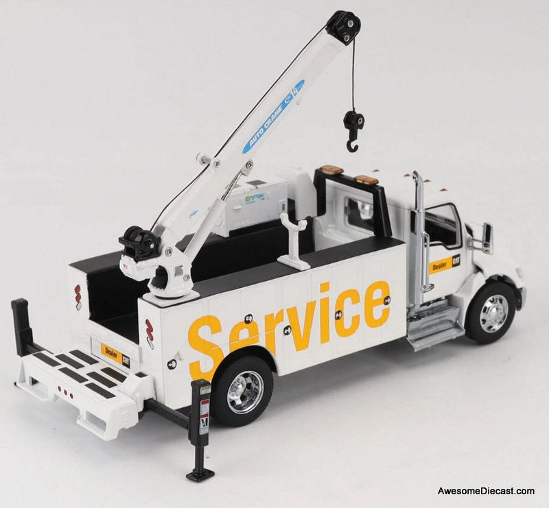 Kenworth T380 Service Truck (Catapillar), White 1:50 Diecast Model Truck by Diecast Masters