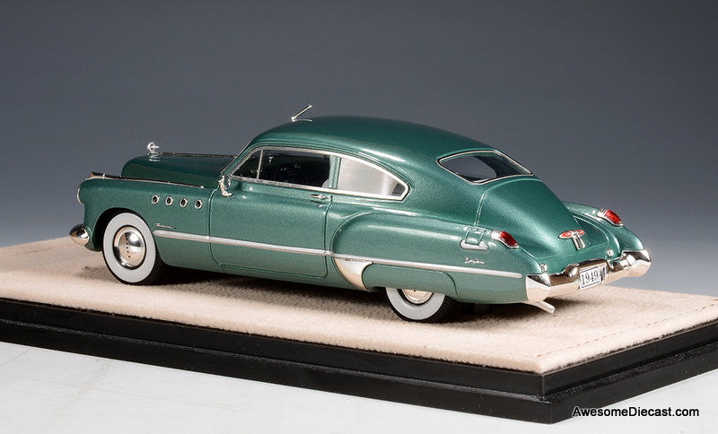 1949 Buick Roadmaster Sedanette, Cirrus Green Metallic 1:43 Resin Cast Model Car by Stamp Models