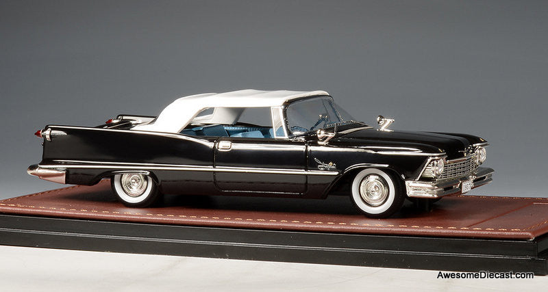 1957 Imperial Crown Convertible (Closed Roof) 1:43 Resin Cast Model Car by GLM