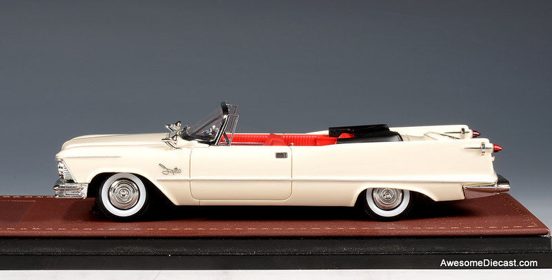 1957 Imperial Crown Convertible, Desert Beige 1:43 Resin Cast Model Car by GLM