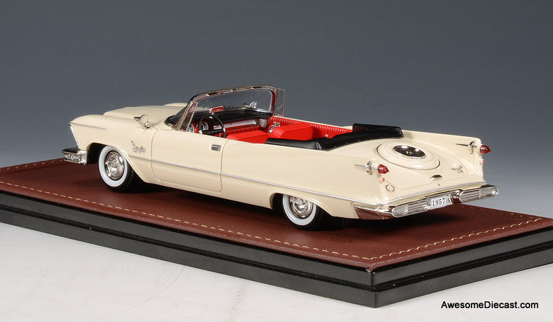1957 Imperial Crown Convertible, Desert Beige 1:43 Resin Cast Model Car by GLM