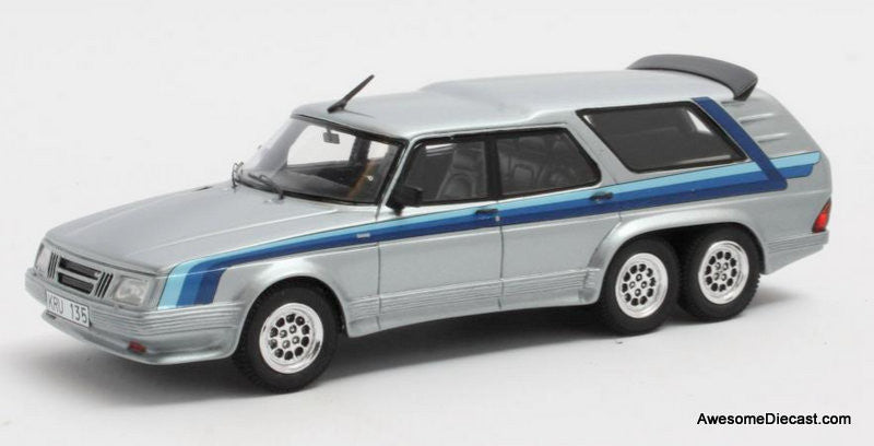 Matrix 1:43 1984 Saab 906 Turbo Concept, Metallic Silver