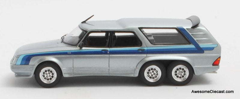Matrix 1:43 1984 Saab 906 Turbo Concept, Metallic Silver