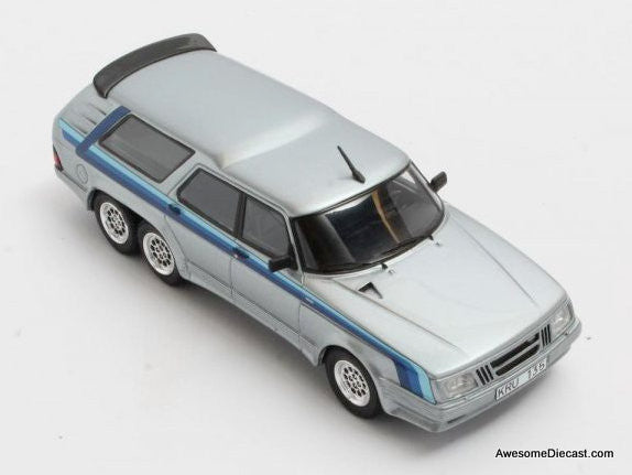 Matrix 1:43 1984 Saab 906 Turbo Concept, Metallic Silver