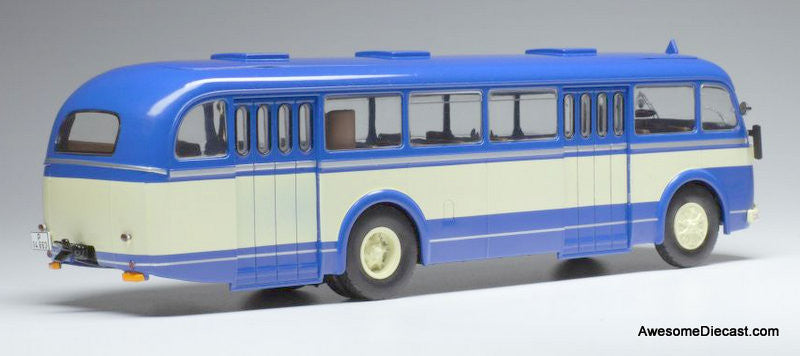 IXO 1:43 1947 Skoda 706 RO Autobus, Blue/Cream