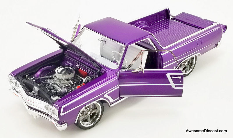 ACME 1:18 1965 Chevrolet El Camino SS Custom Cruiser, Metallic Purple